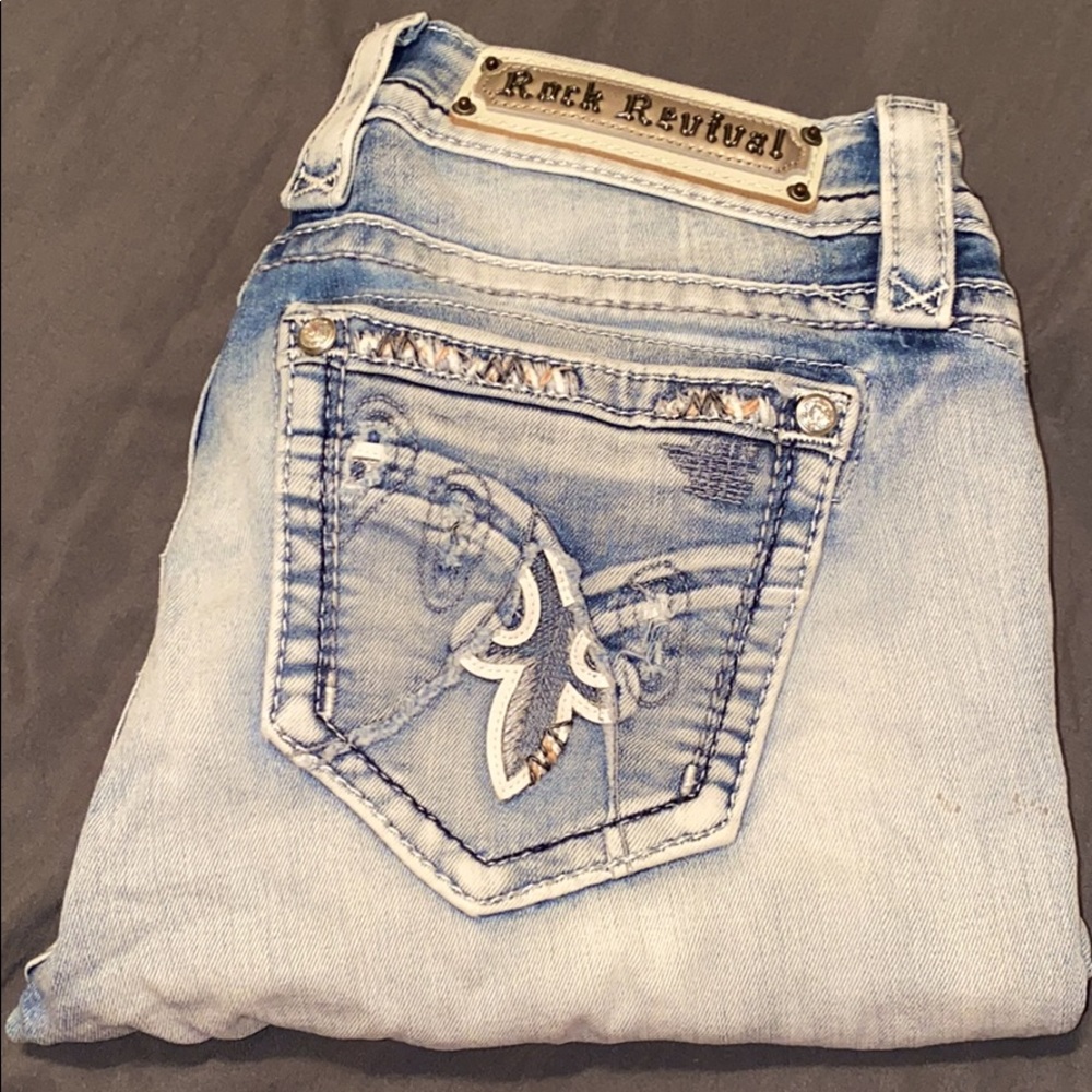 Rock Revival Crop Nancy -Size 28